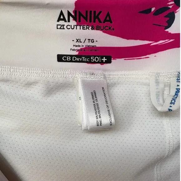 Annika Abstract Print Athletic - Golf Skort with UPF Sun Protection size XL - Picture 3 of 8